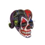 Joker Skull Paperweight *RARE*