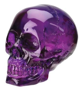 58.jpg Purple Skull - Image 1