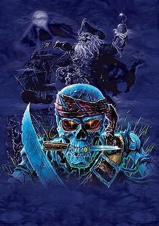 66.jpg Zombied Pirates T Shirt - Image 1