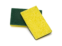 Green Backed Polyurethane Scrubber