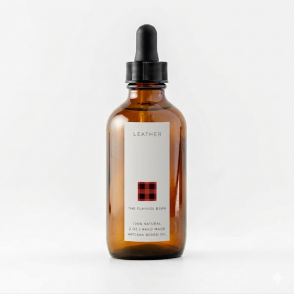 Beard-Oil-Leather-600x601-1-1.png Forest Artisan Beard Oil - Image 1