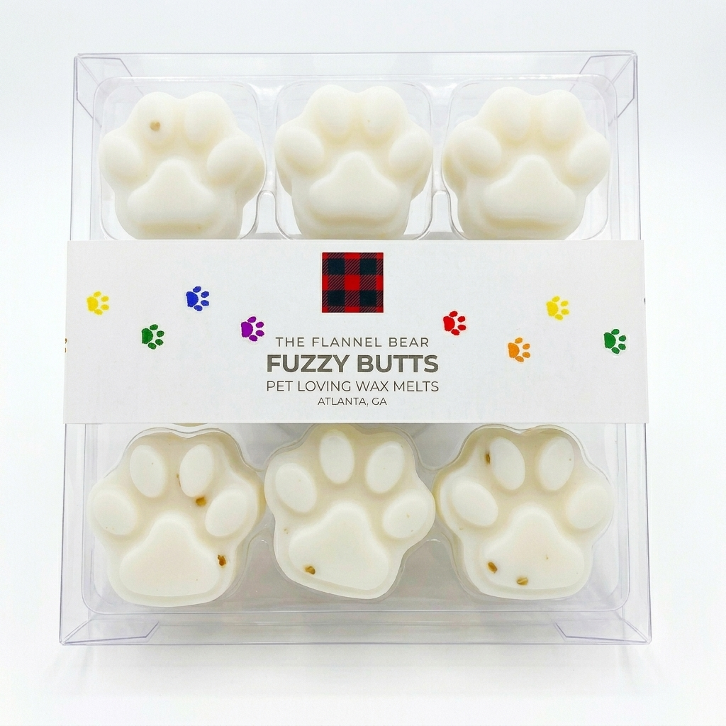 Gemini_Generated_Image_snrbzzsnrbzzsnrb (1) Fuzzy Butts Pet Odor Eliminator Wax Melts - Image 1