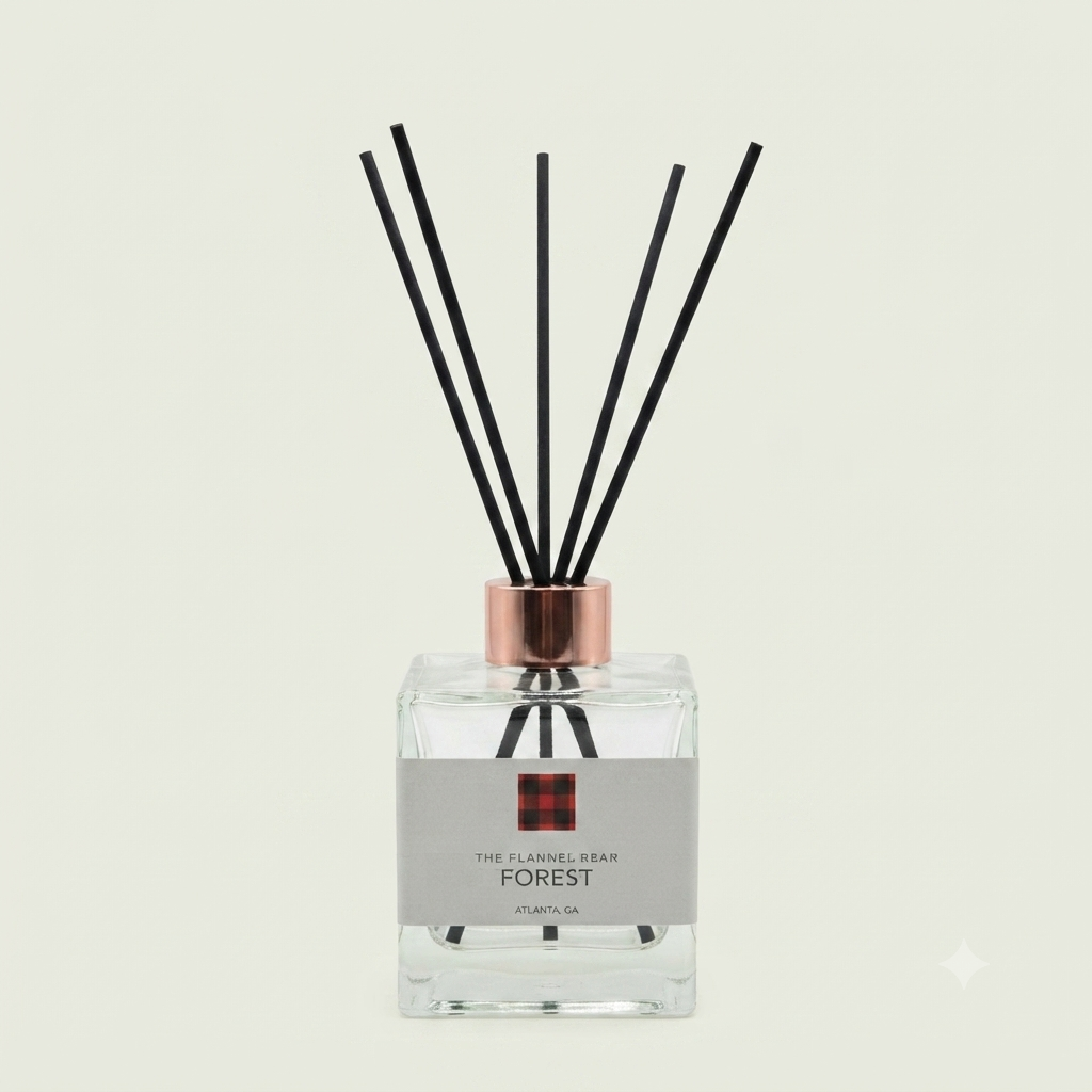 RD-Forest Forest Luxury Reed Diffuser | Artisan Hand-Crafted Home Fragrance - Image 1